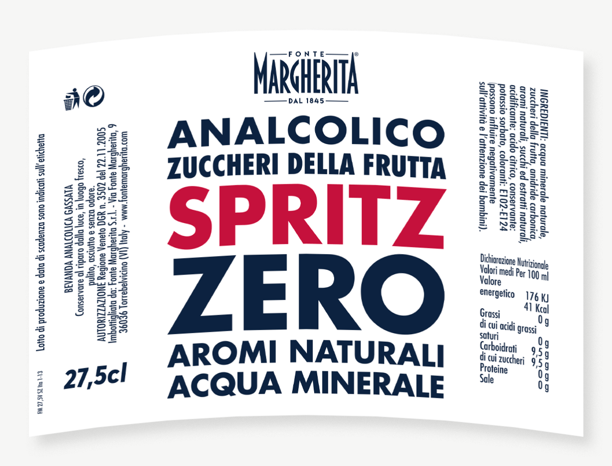 Spritz Zero Fonte Margherita - chiani.eu