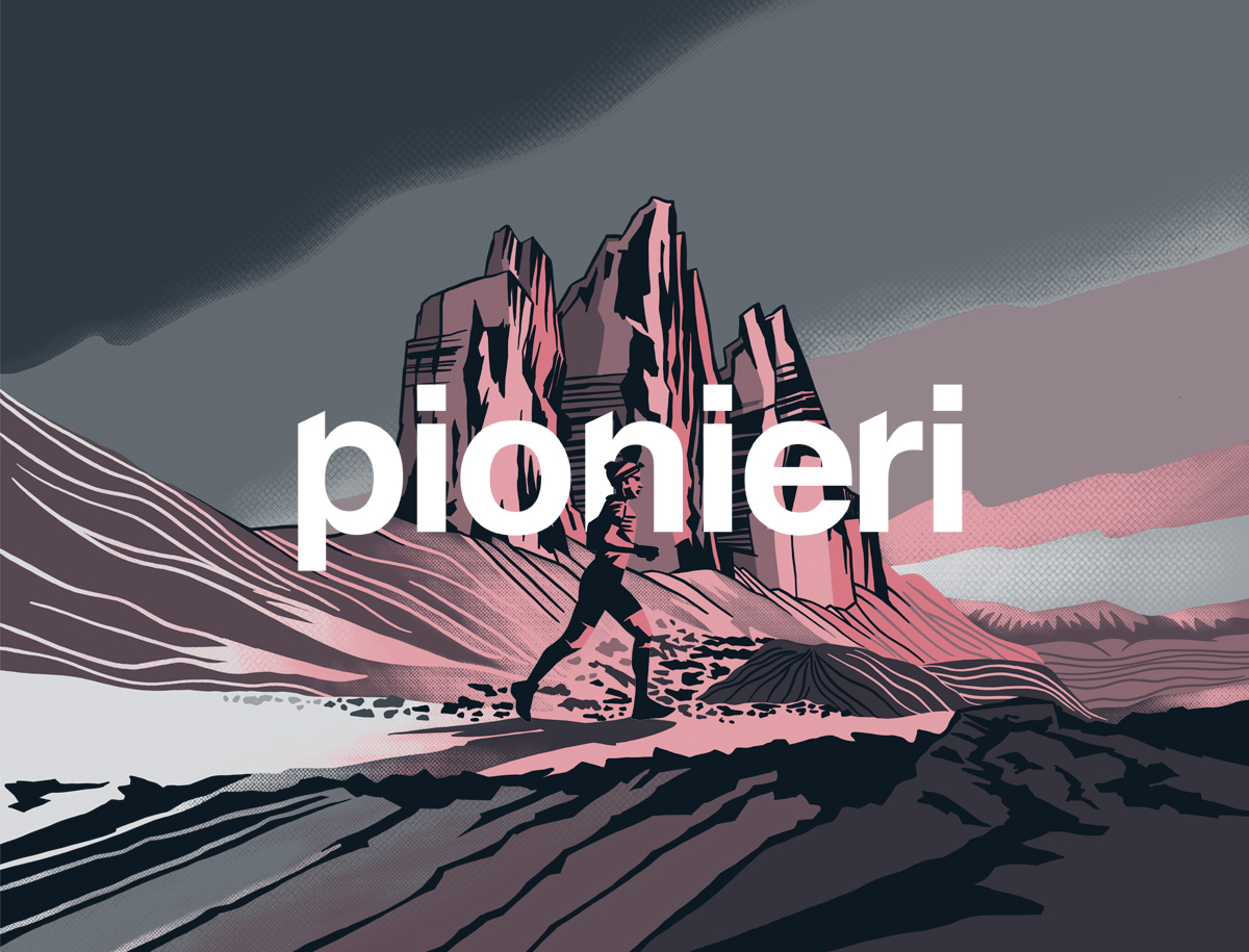pionieri-podcast-filippo-caon-la-sportiva-visual-identity-chiani
